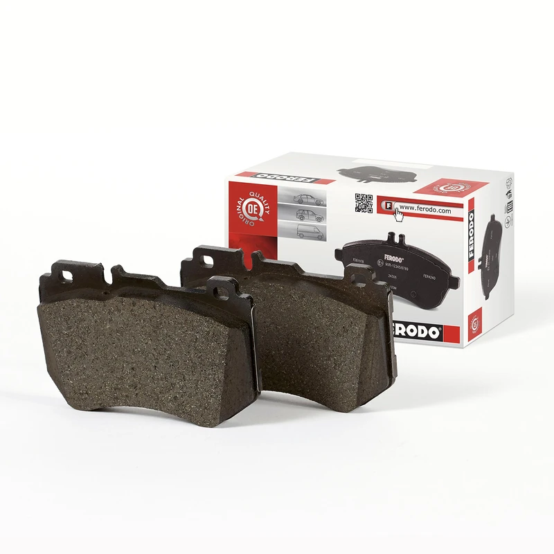 FERODO Brake Pads | FDB1798 | Rear | for FIAT CROMA 2005-2011 | OE-Matching Quality | Eco-Friction Fuse+ Technology