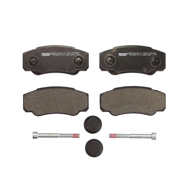 FERODO Brake Pads | FVR1480 | Rear | for CITROËN JUMPER I Bus 1994-2002 | OE-Matching Quality | Eco-Friction Fuse+ Technology