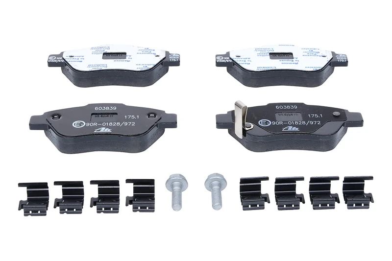 ATE Original Brake Pads - Pad Set - for Disc Brake - 13.0460-3839.2 - ECE-R90 Road Legal