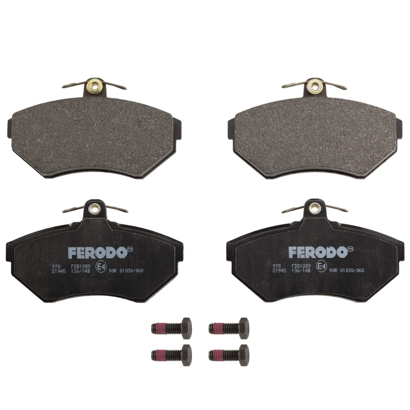 Ferodo FDB1289 Brake Pad Set, disc brake - (set of 4)
