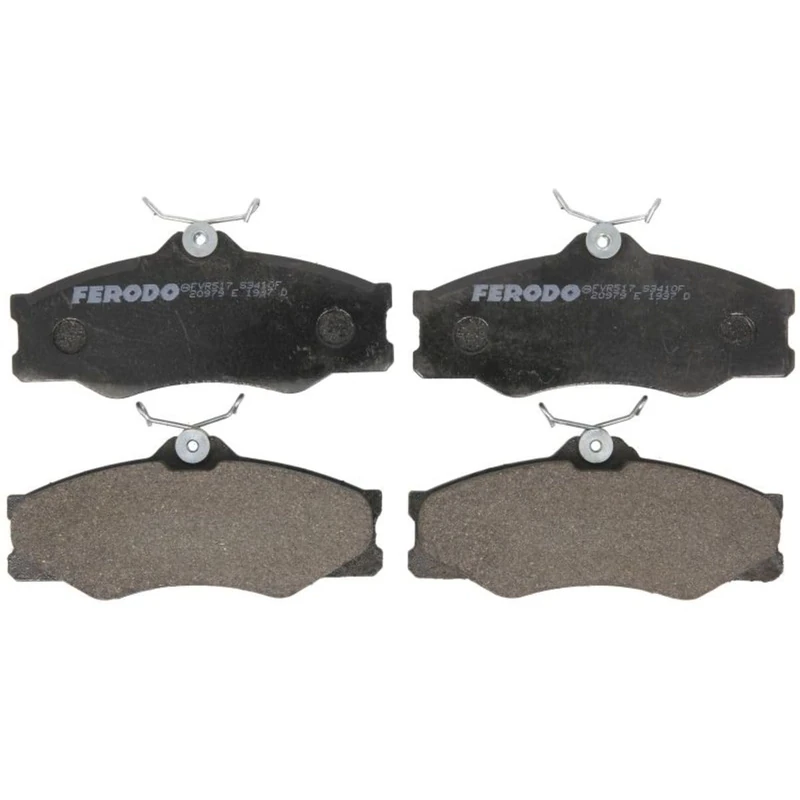 FERODO Brake Pads | FVR517 | OE-Matching Quality | Eco-Friction Fuse+ Technology | Pack of 4