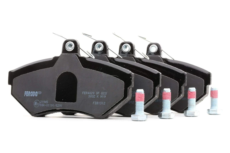 Ferodo FDB1312 Brake Pad Set, disc brake - (set of 4)