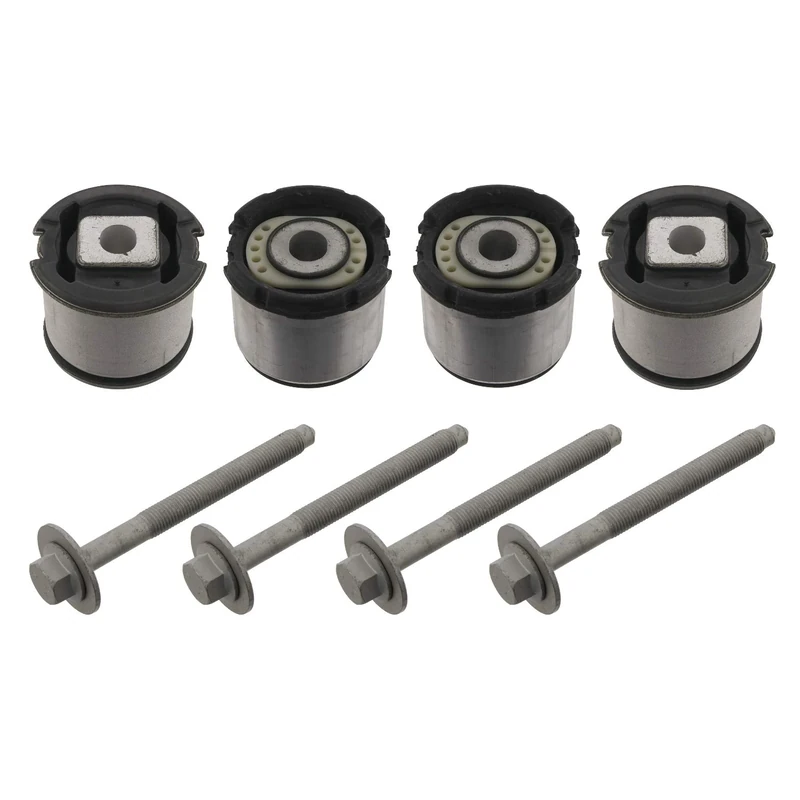 febi bilstein 31041 Axle Beam Mounting Kit for rear axle carrier, with screws, pack of one