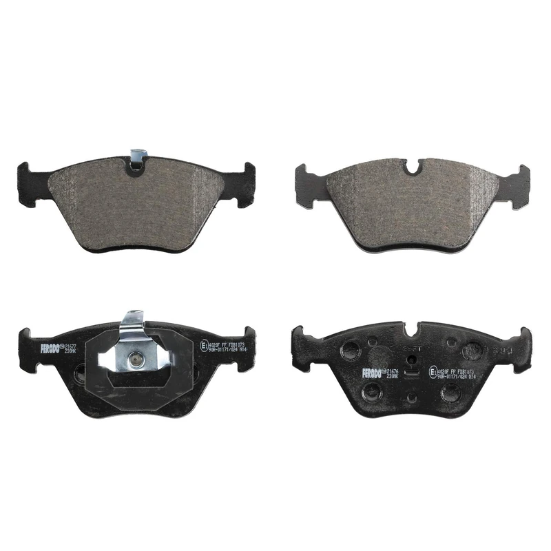 Ferodo FDB1073 Brake Pad Set, disc brake - (set of 4)