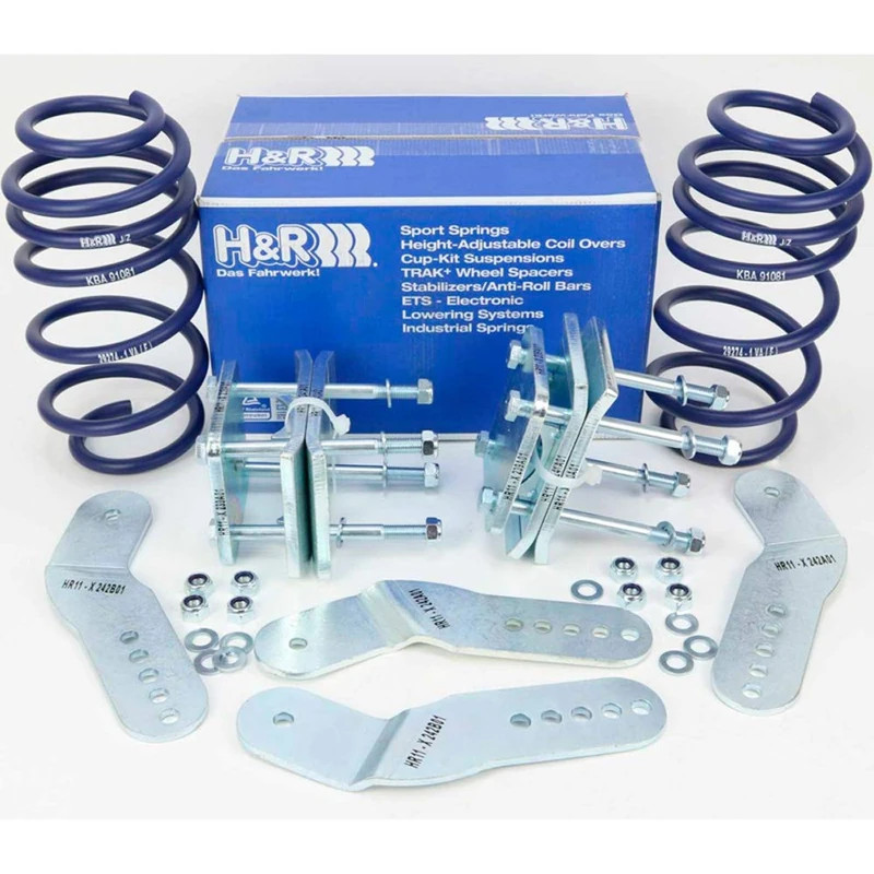 H&R Lowering Springs compatible with Volkswagen Caddy/Life 2WD up to 1130kg FA-Load 2004- FA40/RA60mm