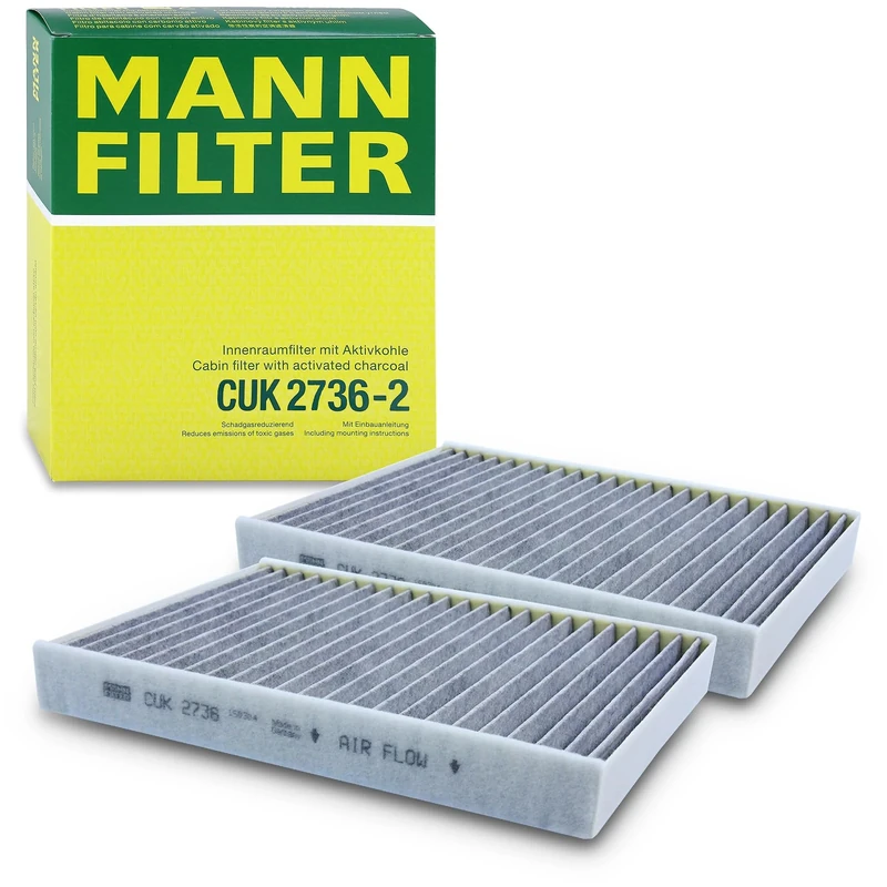 MAHLE LAK 73/S Interior Cabin Air Filter - Carbon Activated Pollen Filter - with odor protection - Car