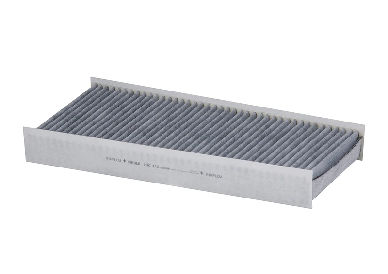 MAHLE LAK 412 Interior Cabin Air Filter - Carbon Activated Pollen Filter - with odor protection - Car