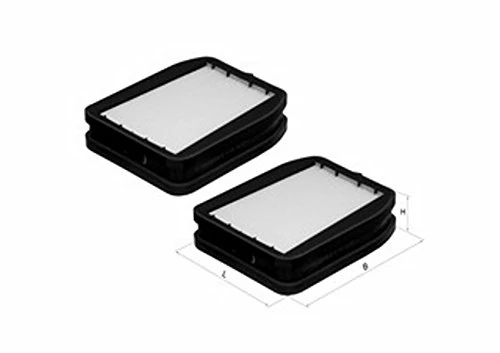 MAHLE LA 455/S Interior Cabin Air Filter - Pollen Filter - Car