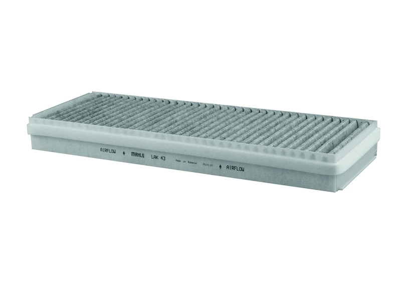 MAHLE LAK 43 Interior Cabin Air Filter - Carbon Activated Pollen Filter - with odor protection - Mercedes-Benz Actros Truck