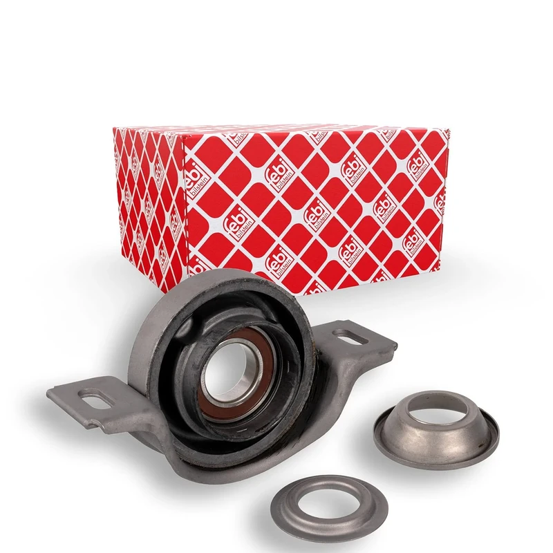 febi bilstein 32709 Propshaft Centre Support with ball bearing, pack of one
