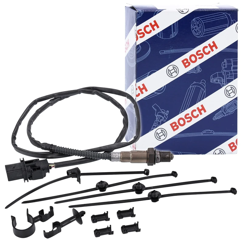 Bosch 0258017180 - Lambda sensor with vehicle-specific connector