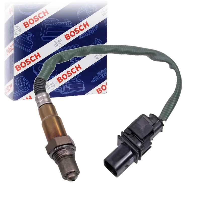 Bosch 0258017014 - Lambda sensor with vehicle-specific connector