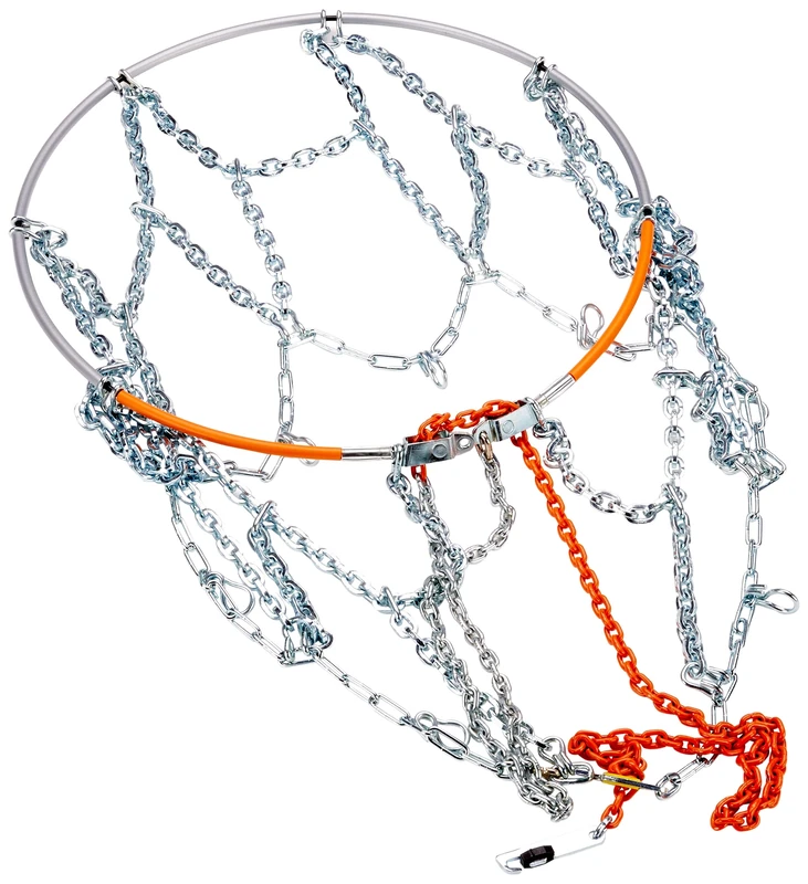 RUD 19638 Snow Chains Classic V Rudmatic Bracket Mounting, Set of 2, 0138