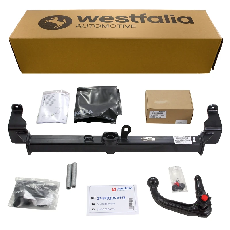 Westfalia 314293900113 Verticle Detachable Towbar