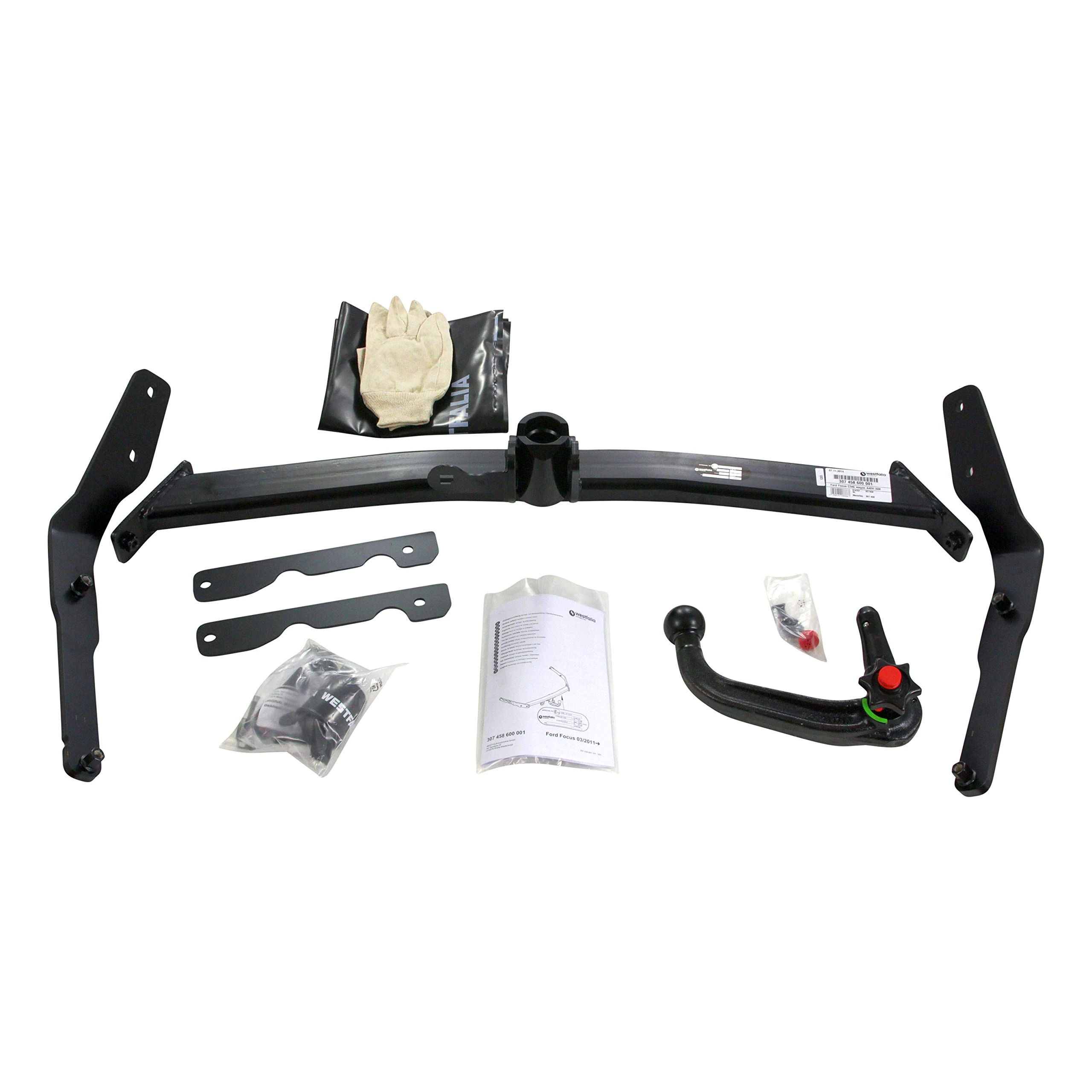 Westfalia Detachable Towbar for Ford Focus Estate (04/2011-08/2018)