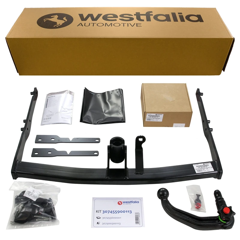 Westfalia 307455900113 Verticle Detachable Towbar
