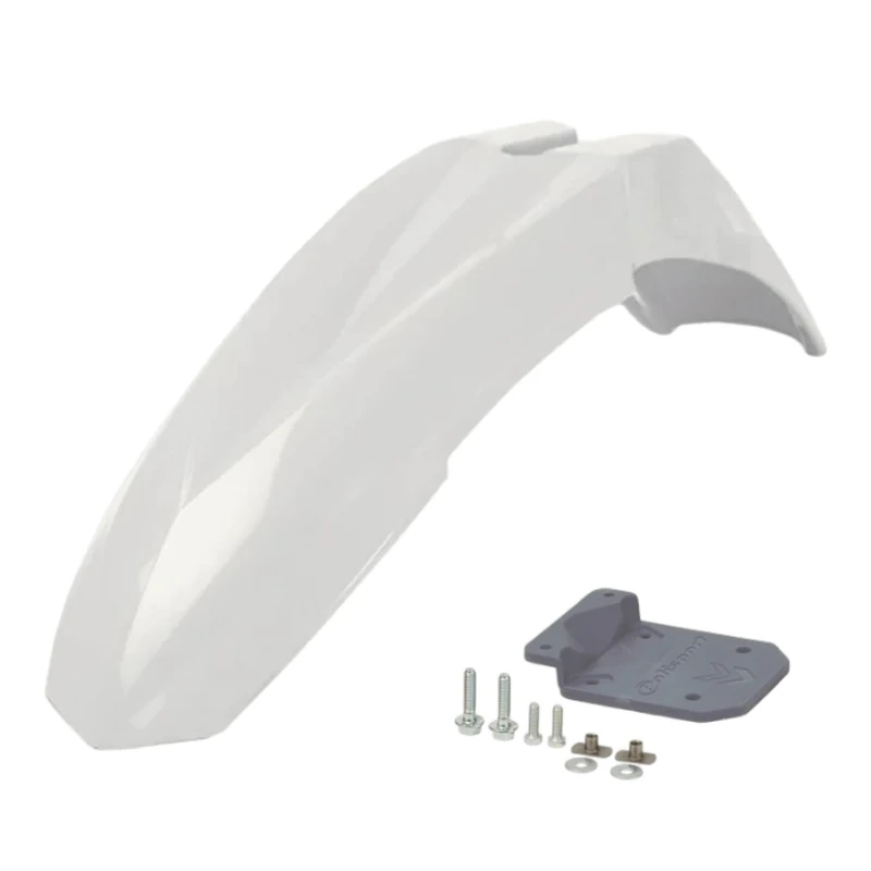Polisport Supermoto - Front Mudguard Supermotard White