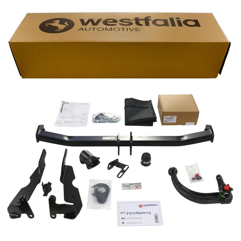 Westfalia 315178900113 Verticle Detachable Towbar