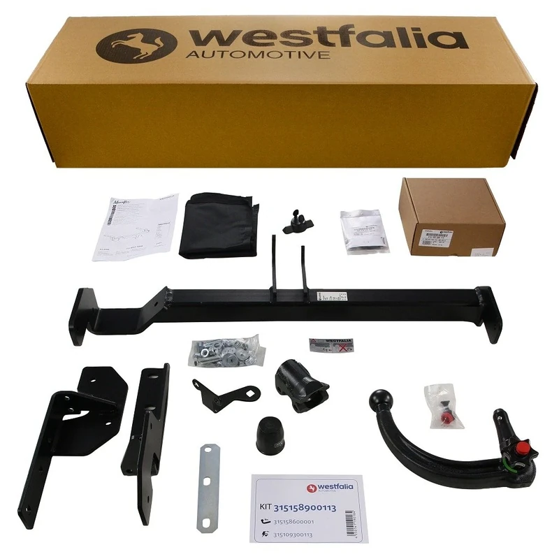 Westfalia 315158900113 Verticle Detachable Towbar