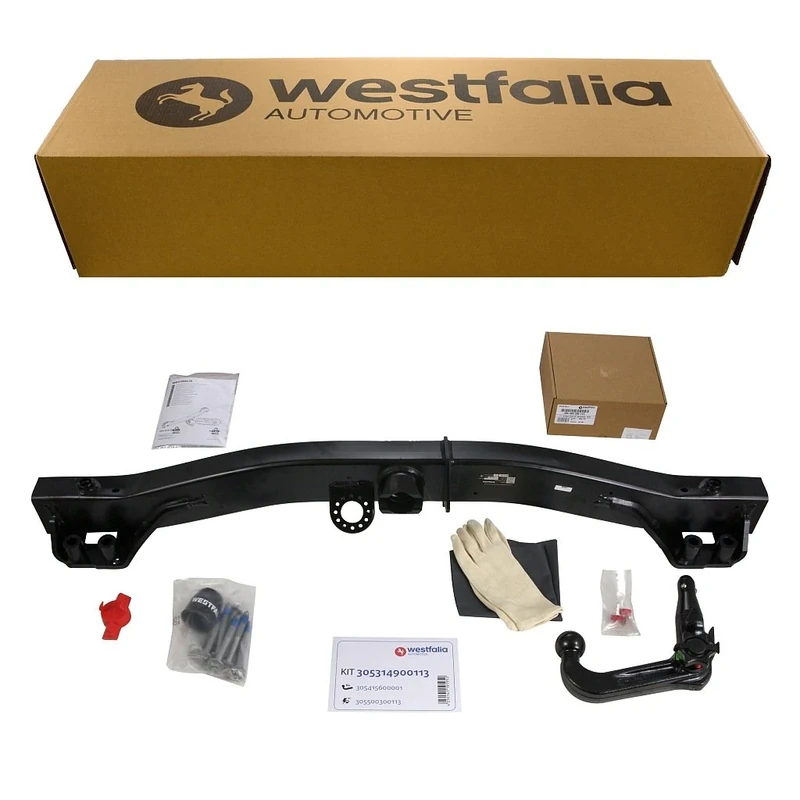Westfalia 305314900113 Verticle Detachable Towbar