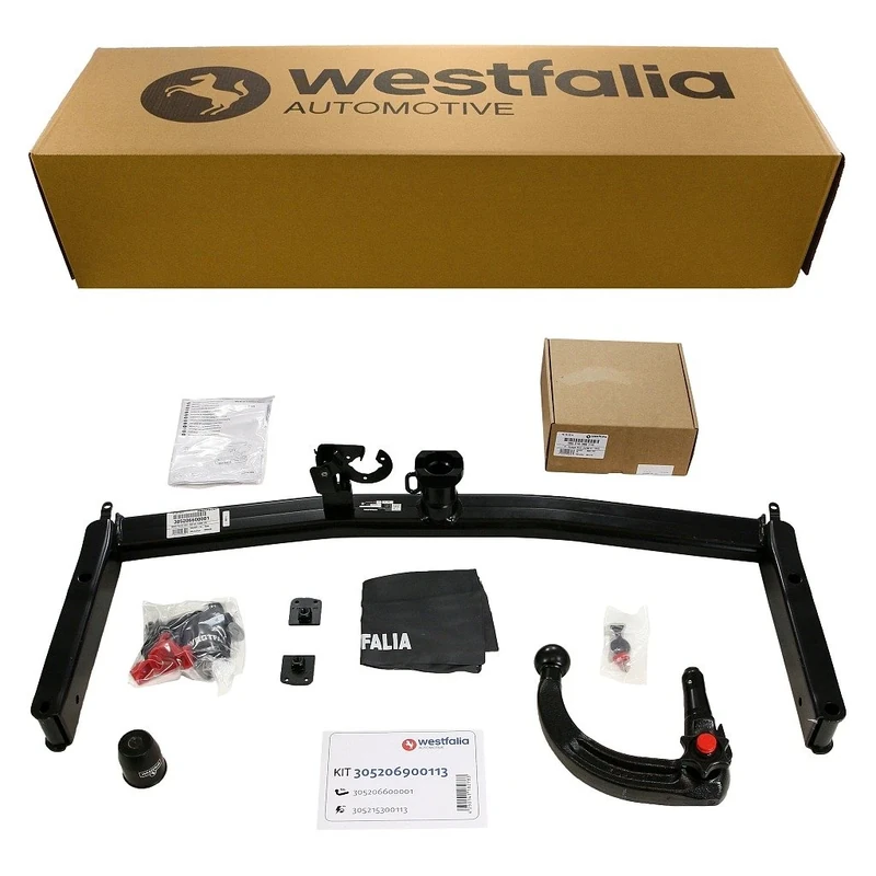 Westfalia 305206900113 Verticle Detachable Towbar