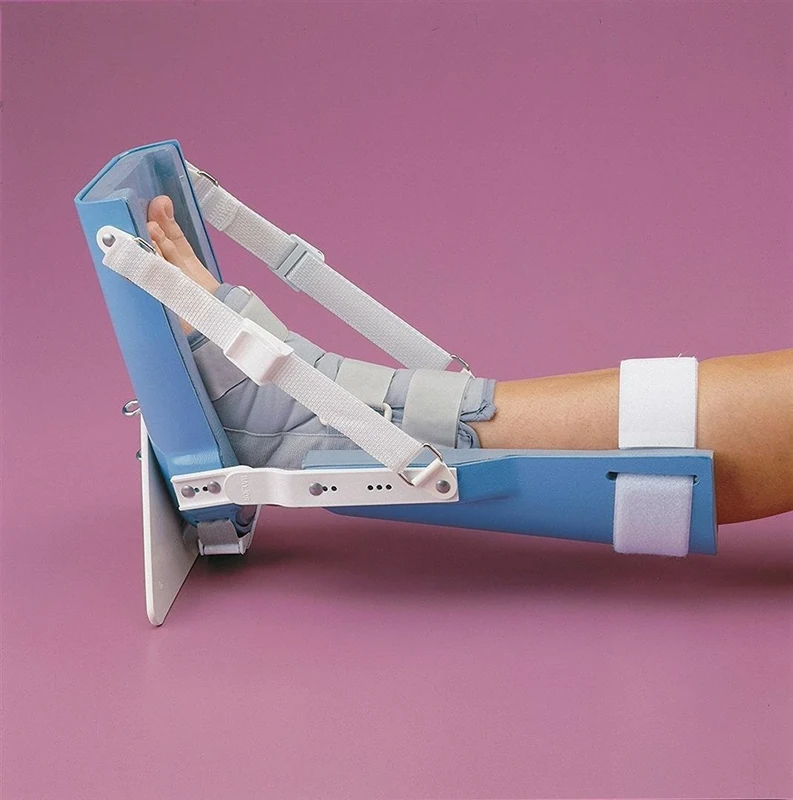 Rolyan Progressive Stretch Foot Splint, Medium, Padded Plastic Ankle and Foot Support, Adjusts to Set Amount of Dorsiflexion or Plantar Flexion, Tool for Patient Recovery from Injury and Surgery