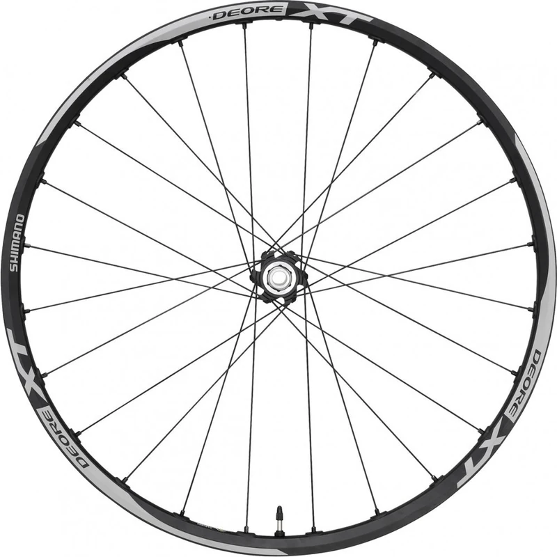 SHIMANO XT M788 Trail Wheel Front Clincher, Black