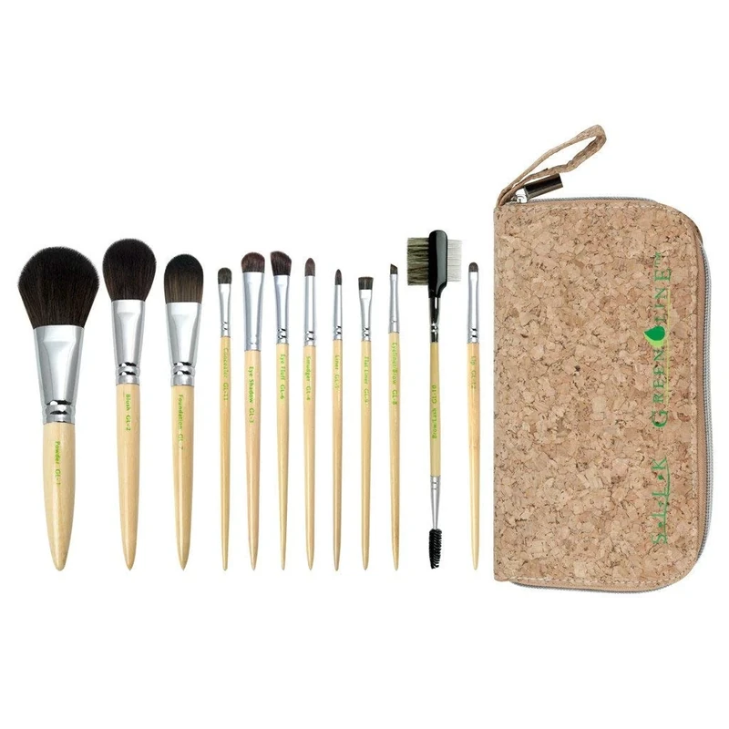 Royal & Langnickel Pro Greenline Eco-Friendly Brush Set 12 Piece Silk