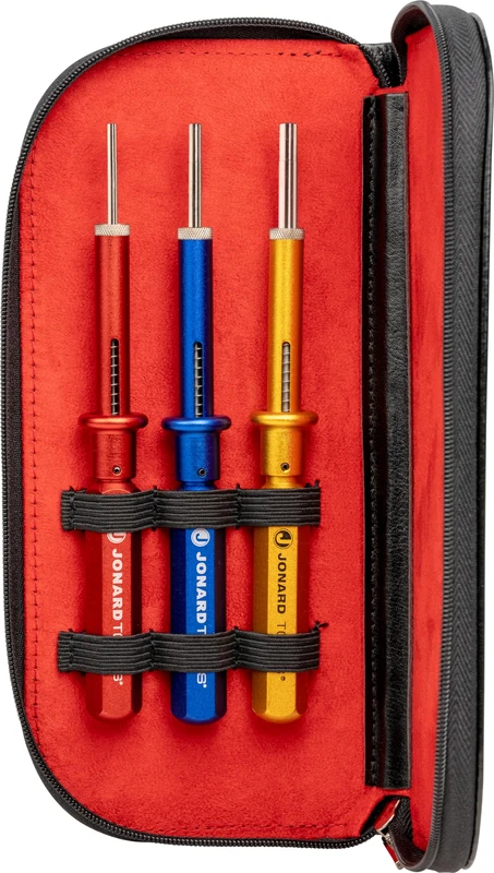 Jonard Tools KR-260 3 Piece Extraction Tool Kit with Leather Case - Image 1