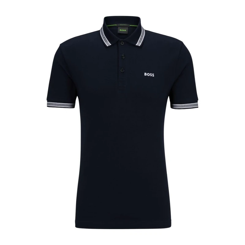BOSS Men's Paddy Polo Shirt, Navy, 3XL