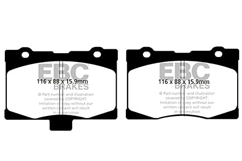 EBC Brakes DP41735R Yellow stuff Brake Pads