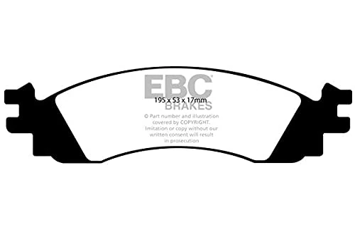 EBC Brakes DP41767R Yellow stuff Brake Pads