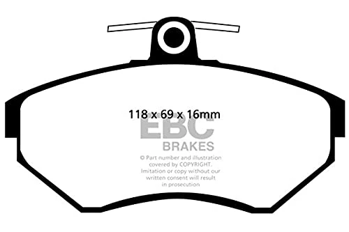 EBC Brakes DP41112R Yellow stuff Brake Pads