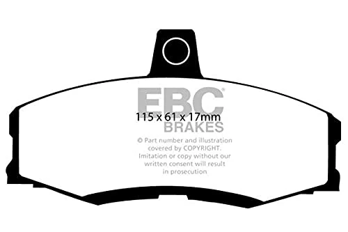EBC Brakes DP4438R Yellow stuff Brake Pads - Image 1