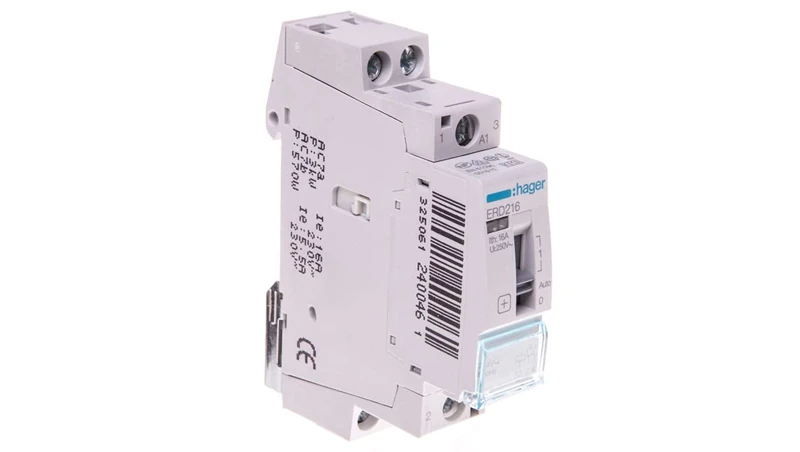 Hager ERD216 Relais Remote Control 16 Amp 2 NA, 24 V