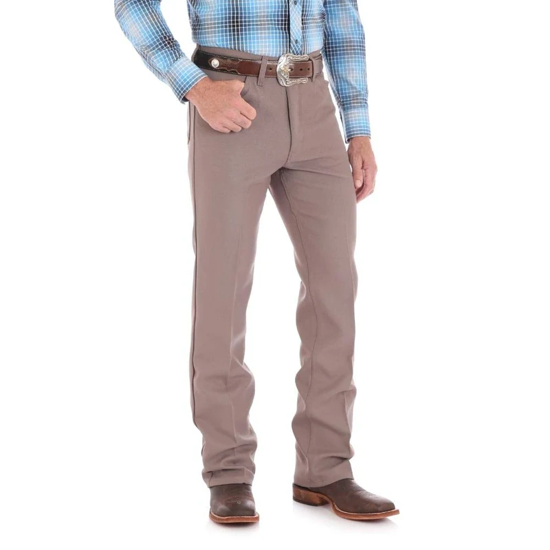 Wrangler Men's Wrancher Dress Jean, Birch, 38W / 34L