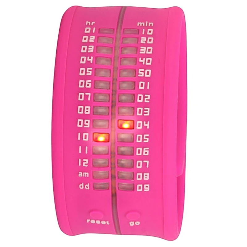 Time-IT Unisex Zero Pink Digital Watch Zero A9