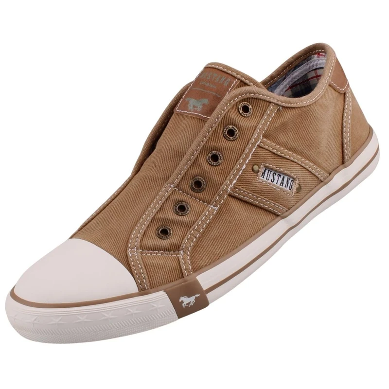 Mustang 5024-307-22, Girls’ Low-Top Sneakers, Grey (Hellgrau 22), UK (35 EU)
