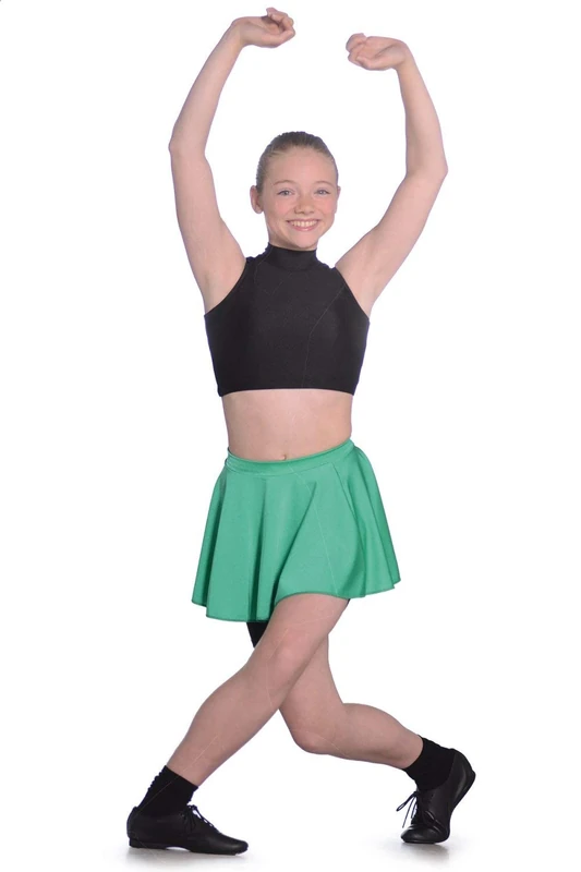 Roch Valley Short Nylon/Lycra Circular Skirt Vert Green