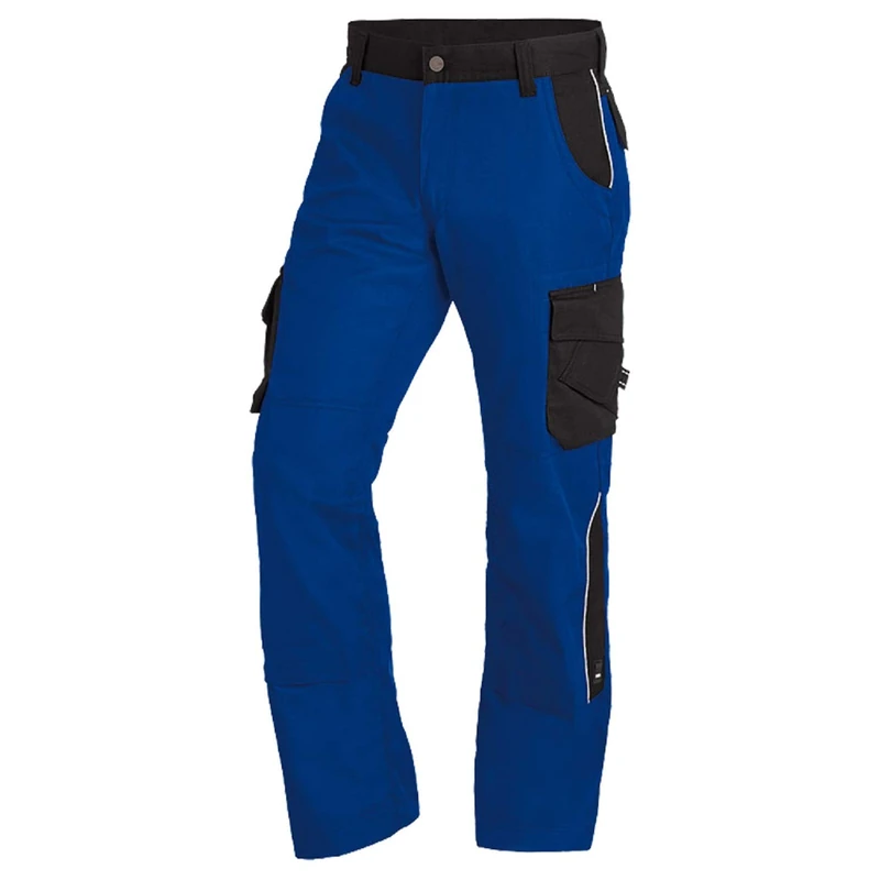 FHB 130430-3620-24 Size 24 "Bruno" Work Trousers - Royal Blue/Black