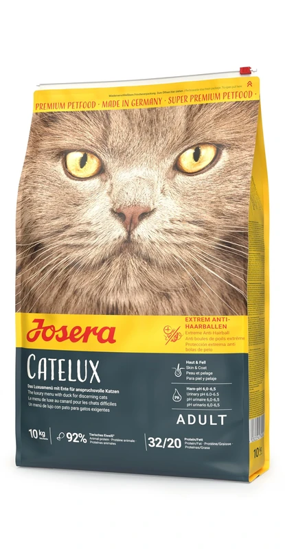 JOSERA Catelux Cat Food, 10 kg