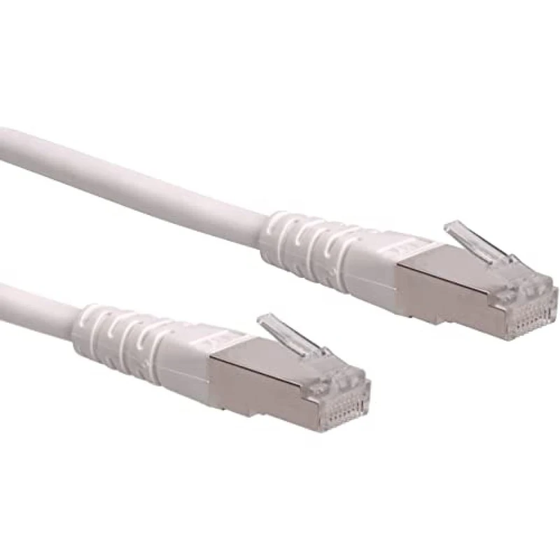 Roline 21151386 10 m S/FTP Cat 6 Ethernet Network LAN Cable with RJ45 Connector - White