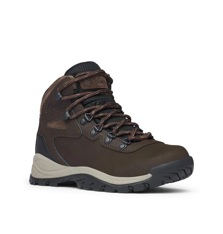 Columbia Women's Newton Ridge Plus Hiking Shoe, Light Brown Cyber Purple, 6.5 UK - Image 1