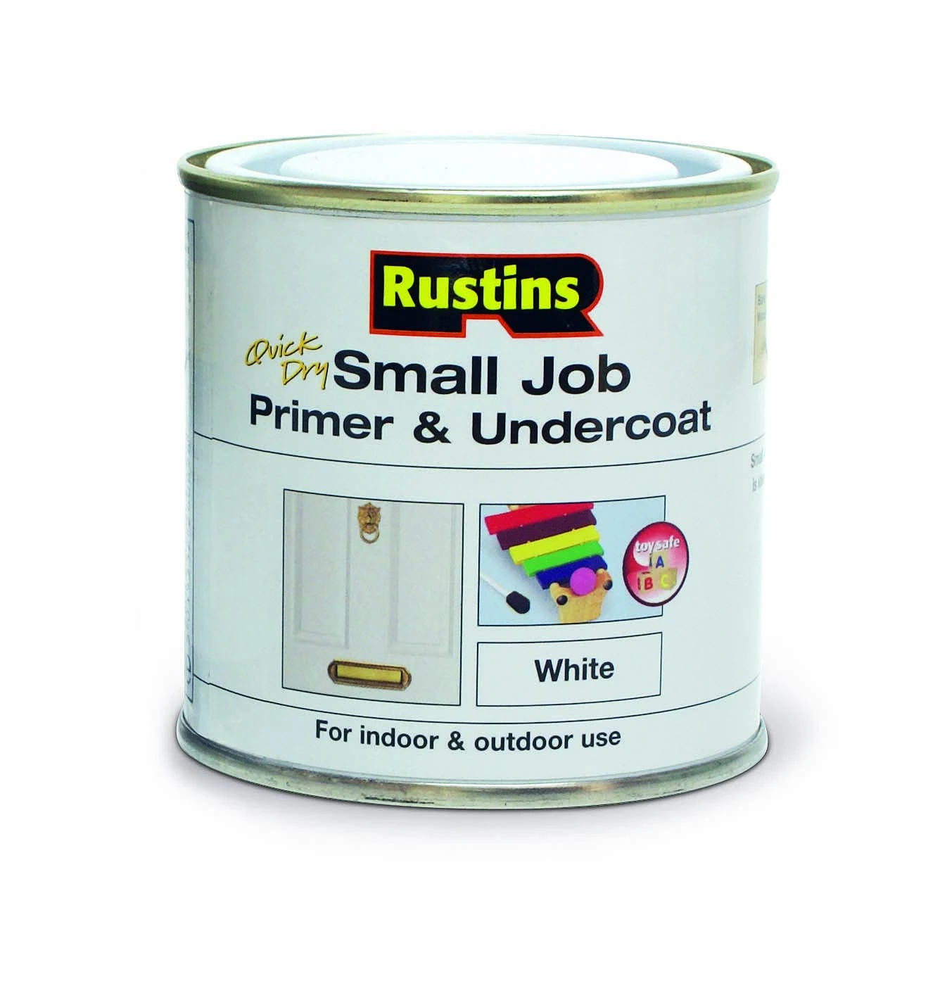 RUSTINS Small Job Primer & Undercoat White 250ml