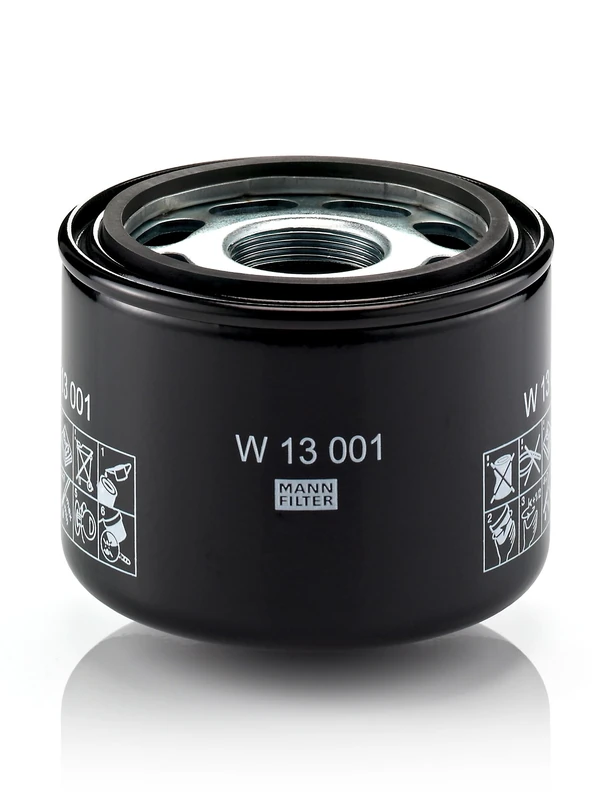 MANN-FILTER W 13 001 Oil Filter Hydraulics filter - for Off-Highway Applications