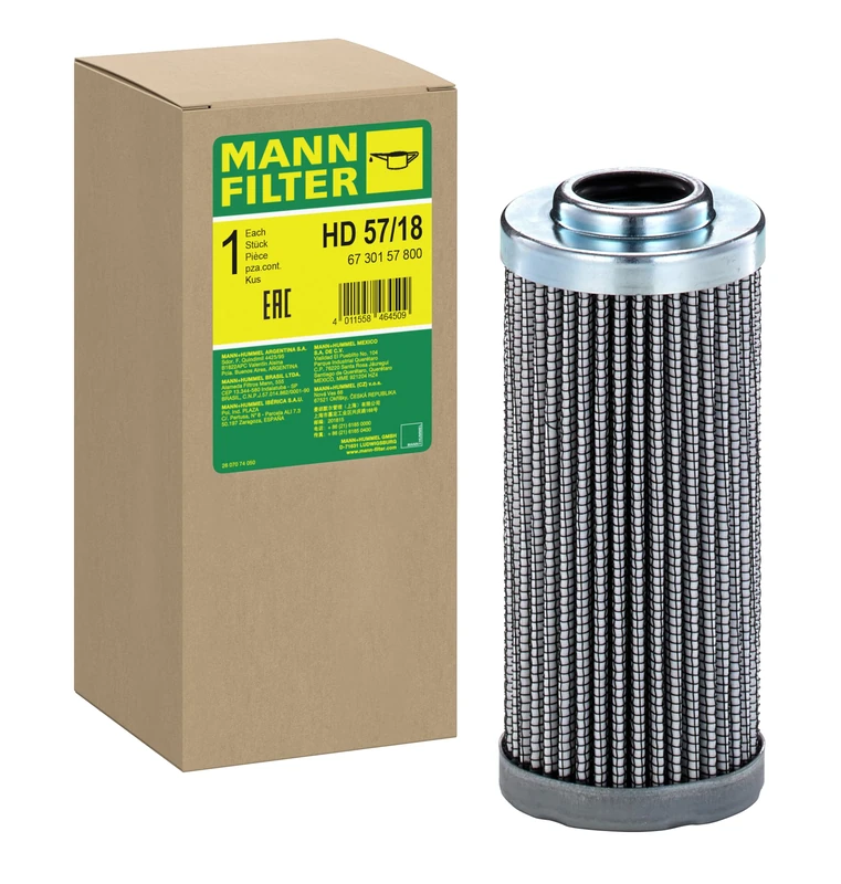 MANN-FILTER HD 57/18 Oil Filter Hydraulics filter - for Off-Highway Applications