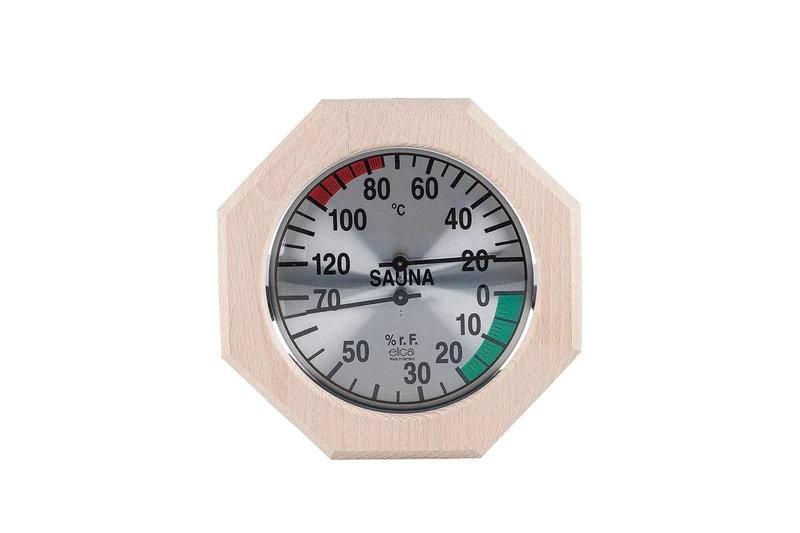 eliga Climate Knife Silver 135 mm in Octagonal Wooden Frame 170 mm - Image 1
