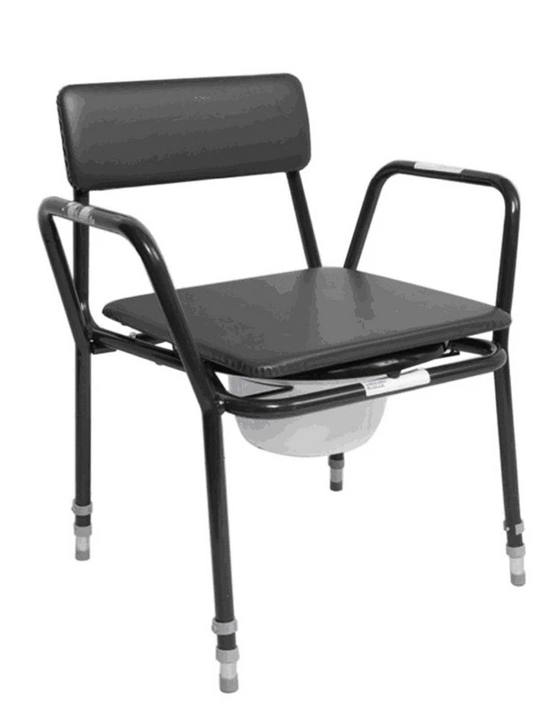 NRS Healthcare Extra Low Commode - Adjustable Height