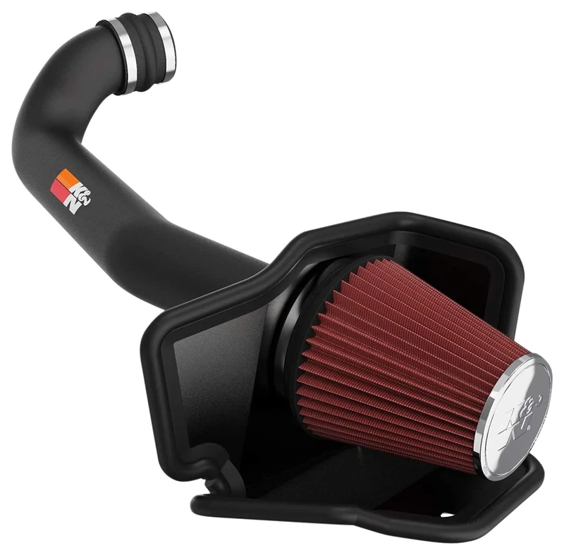 KN Cold Air Intake Kit: High Performance, Guaranteed to Increase Horsepower: 2011-2015 JeepDodge (Grand Cherokee, Durango) 3.6L V6, 77-1560KTK