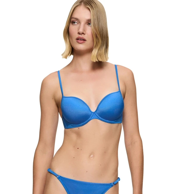 Triumph Midnight Swim WHU, Bikini Top Women's, Blue (Very Blue), 38C